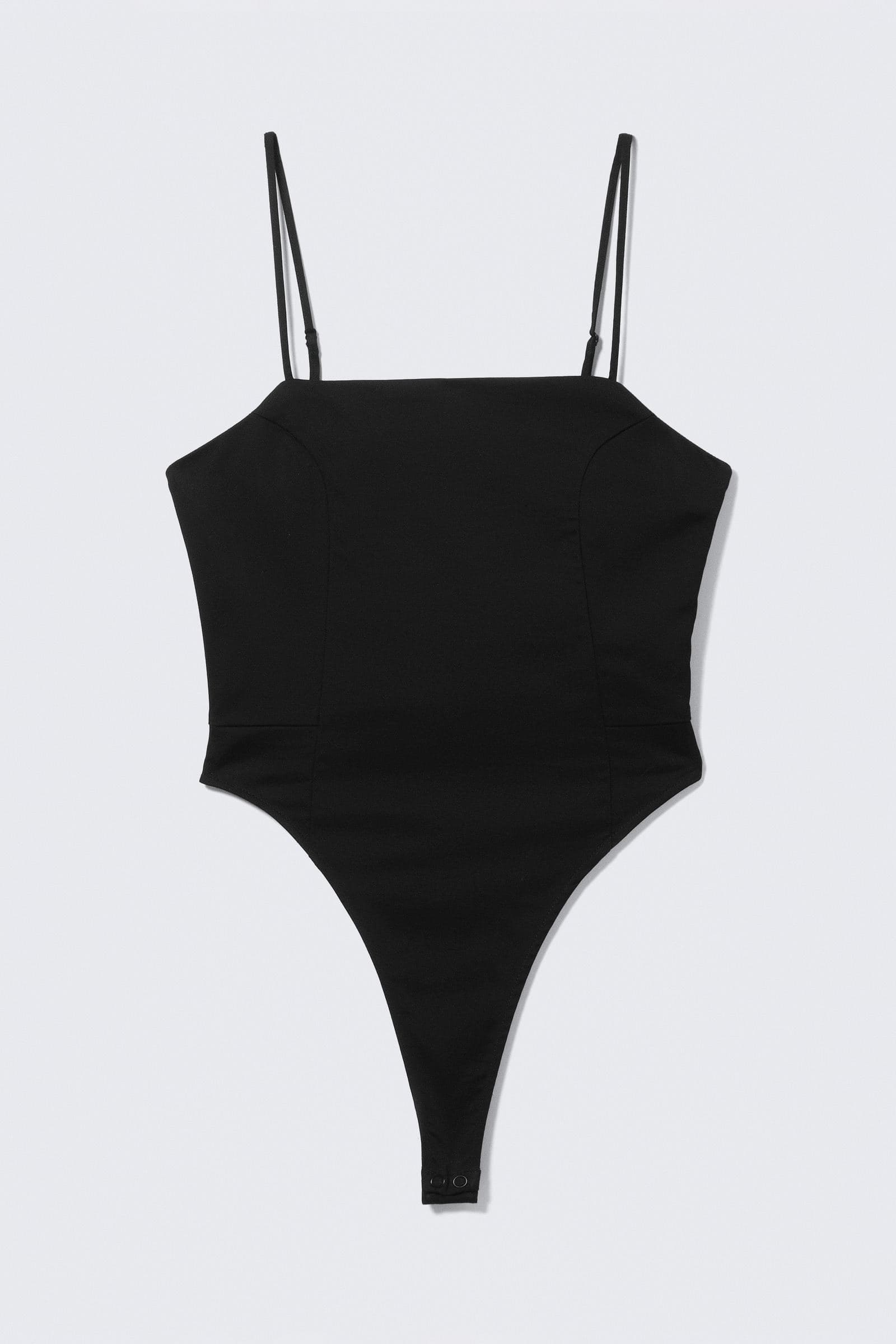 Square Neck Fitted Body