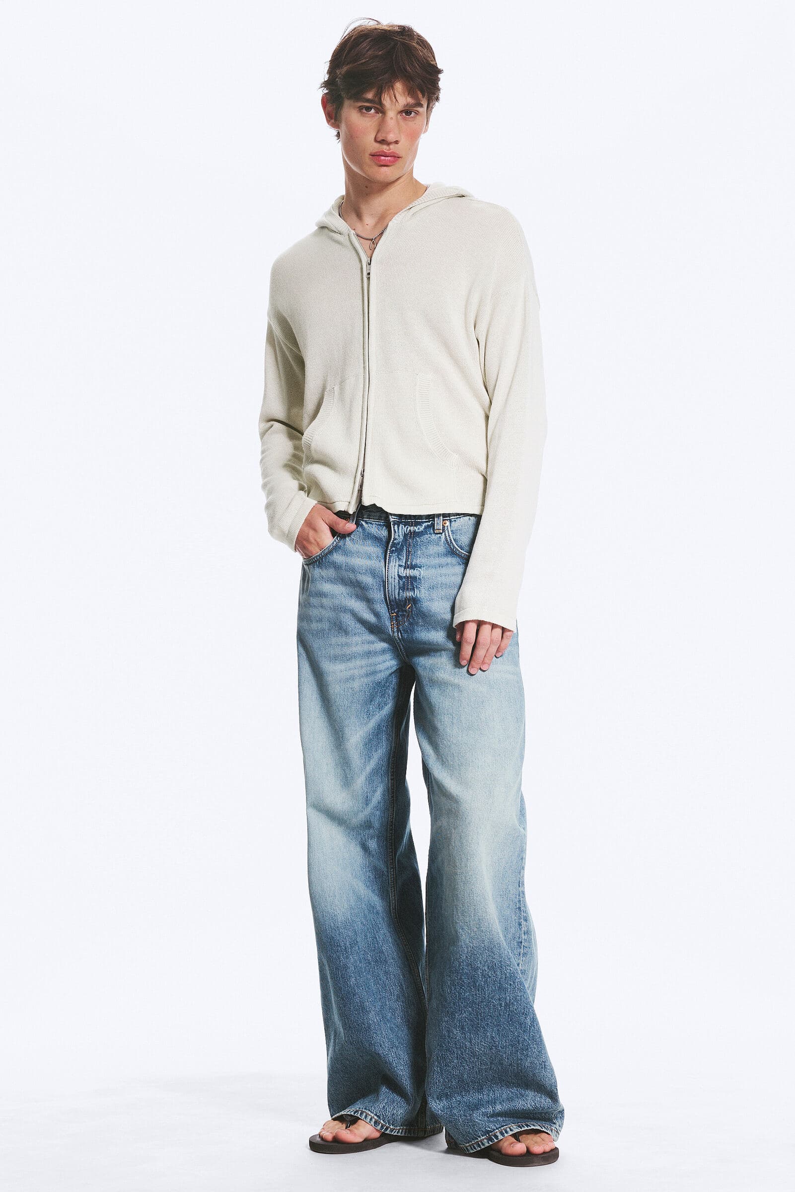 Solar Loose Wide Leg Unisex Jeans
