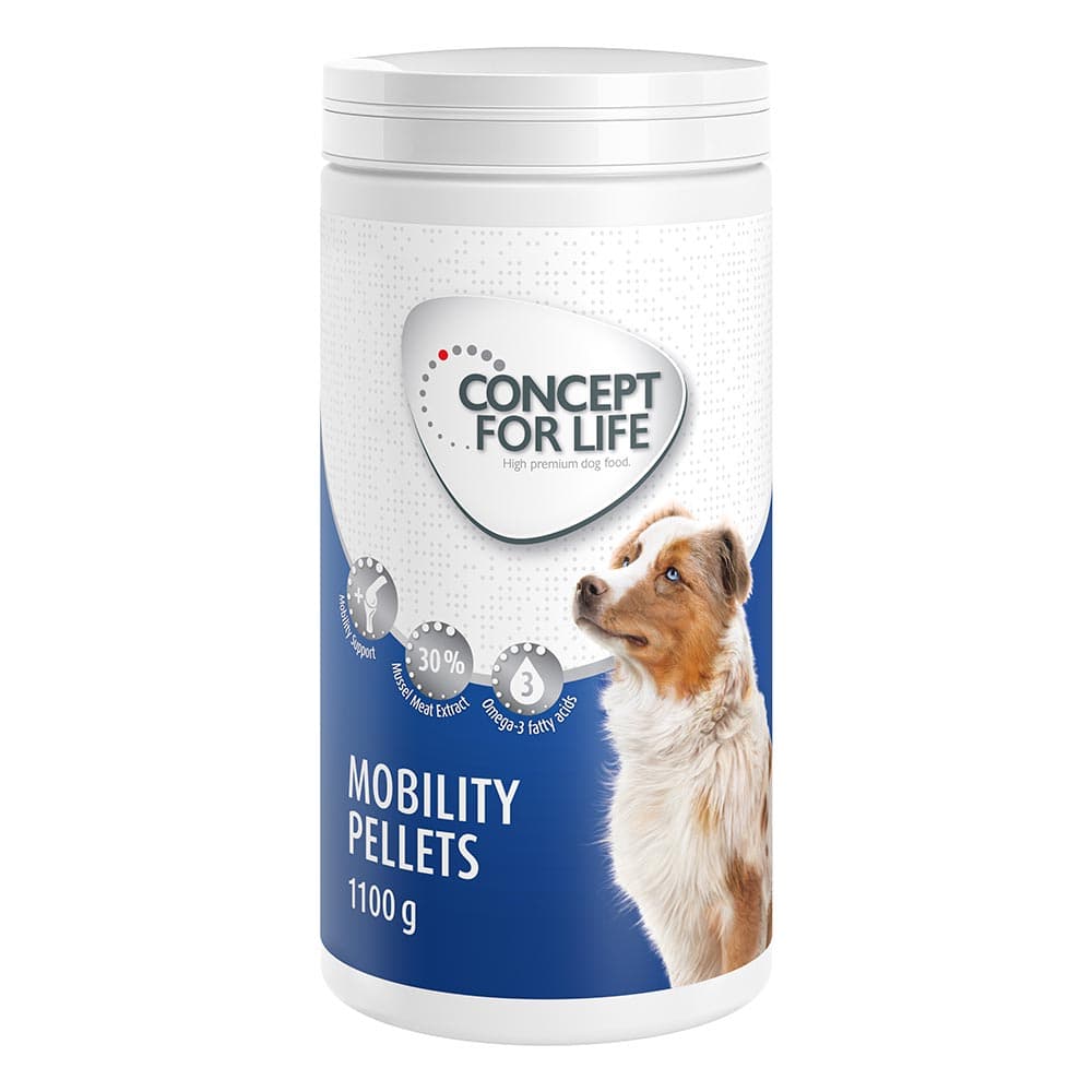 Concept for Life Mobility Pellets Saver Pack - dog supplements - 2 x 1100g