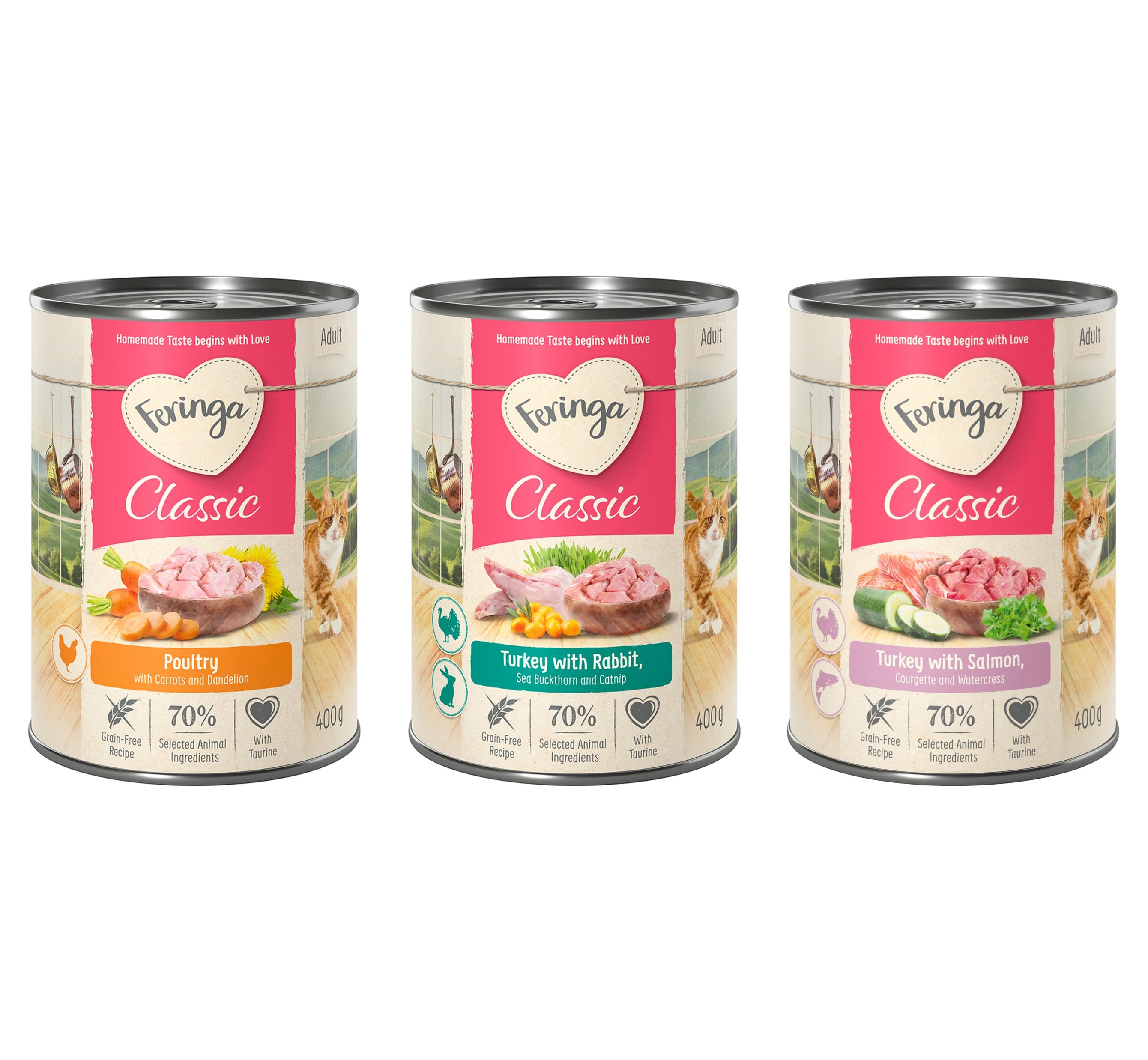 Feringa Classic Meat Menu Saver Pack 24 x 400g - Classic Mix 1 (3 Varieties)