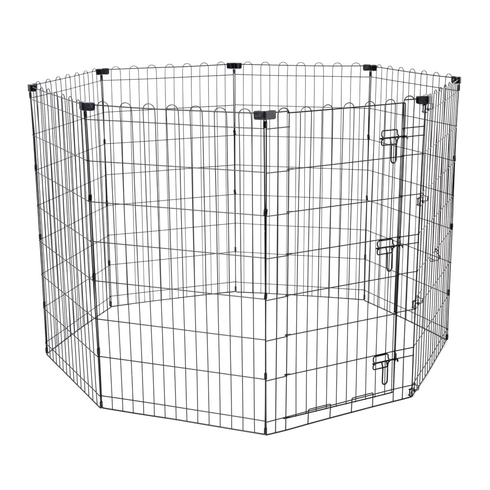 TIAKI High Metal Puppy Pen - 8 panels each 61 x 106cm (W x H)