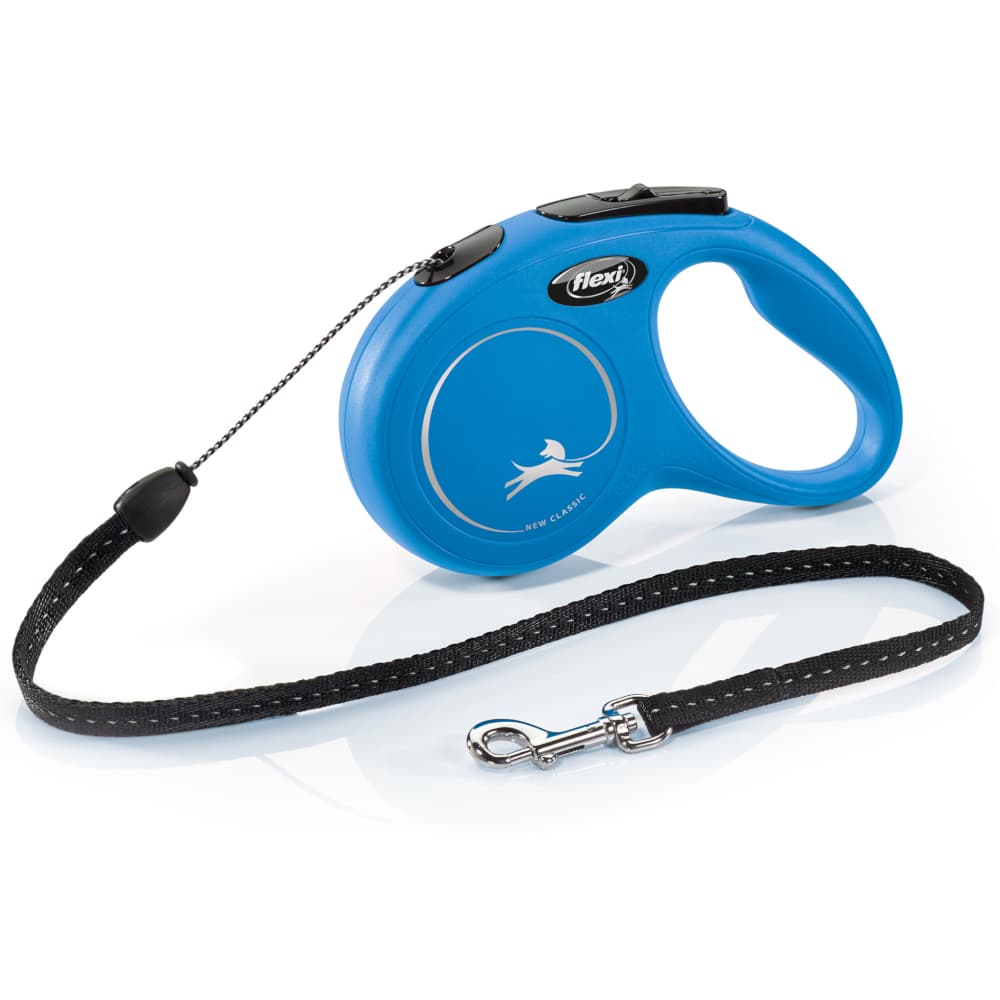 flexi Classic Rope Line - Blue - 5m - Size S: up to 12kg