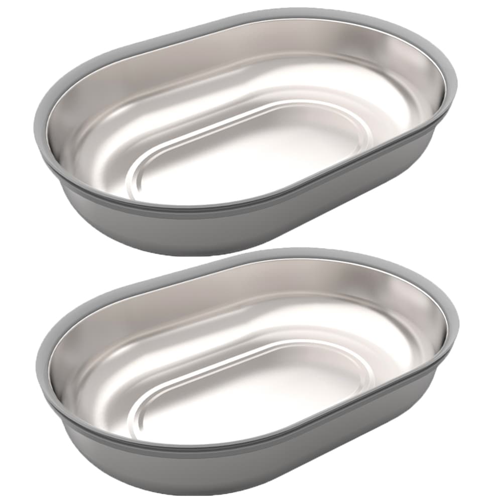 SureFeed Microchip Pet Feeder - 2 x Replacement Stainless Steel Bowls