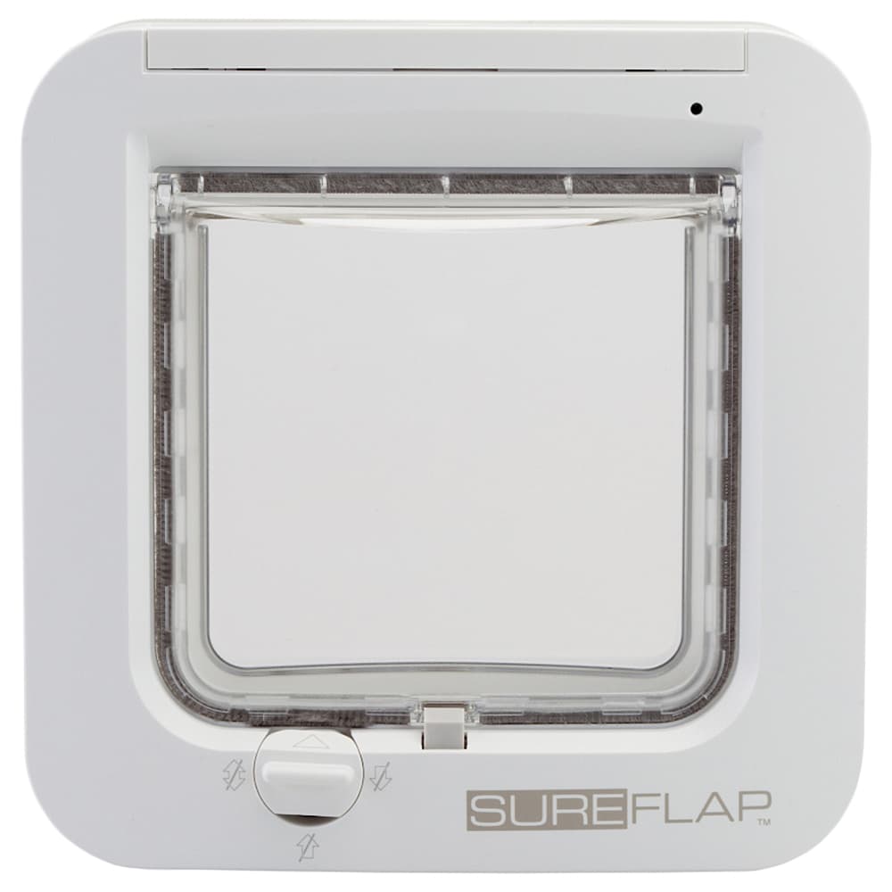 SureFlap Microchip Cat Flap - White Cat Flap