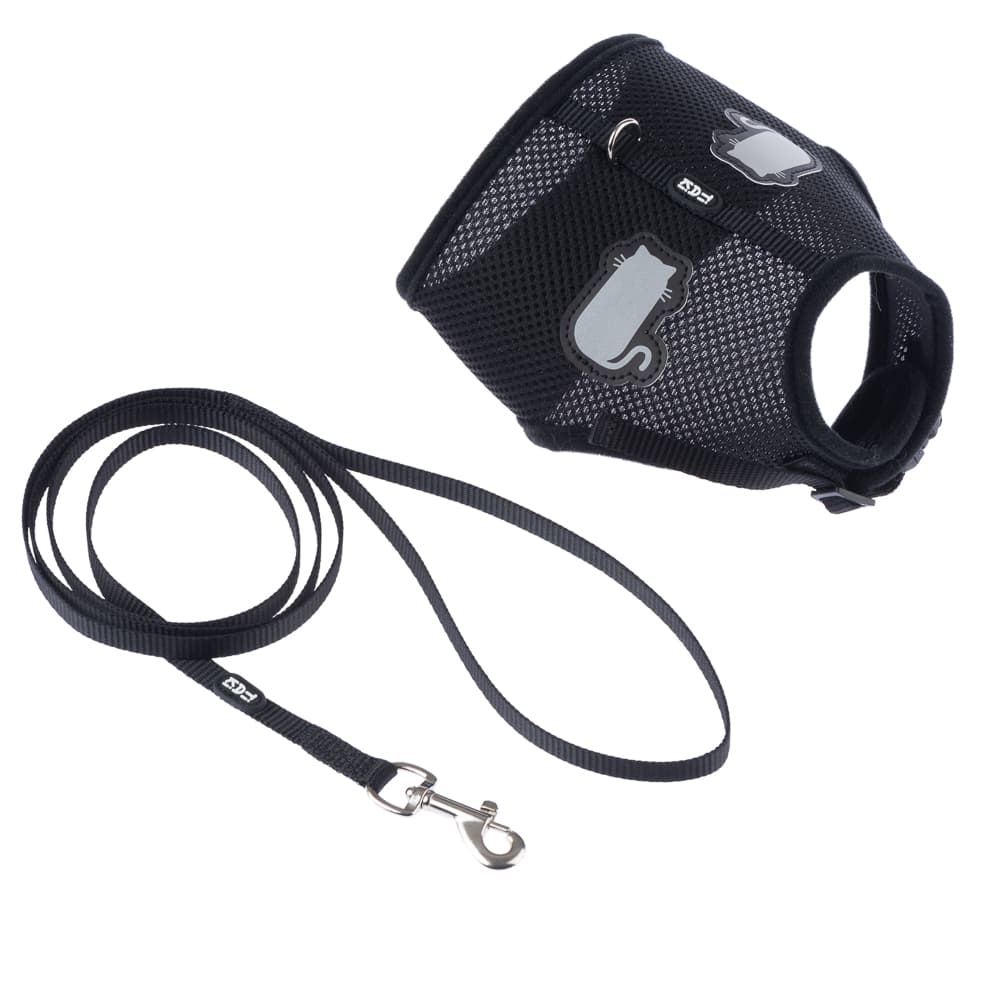 TIAKI Comfy cat harness with lead - Abdominal girth: 28 - 38 cm