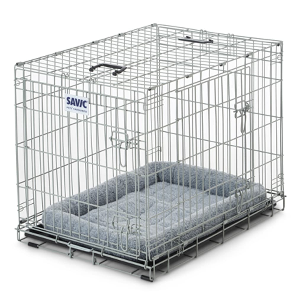 Savic Dog Residence with Cushion - 76 x 53 x 61 cm (L x W x H)