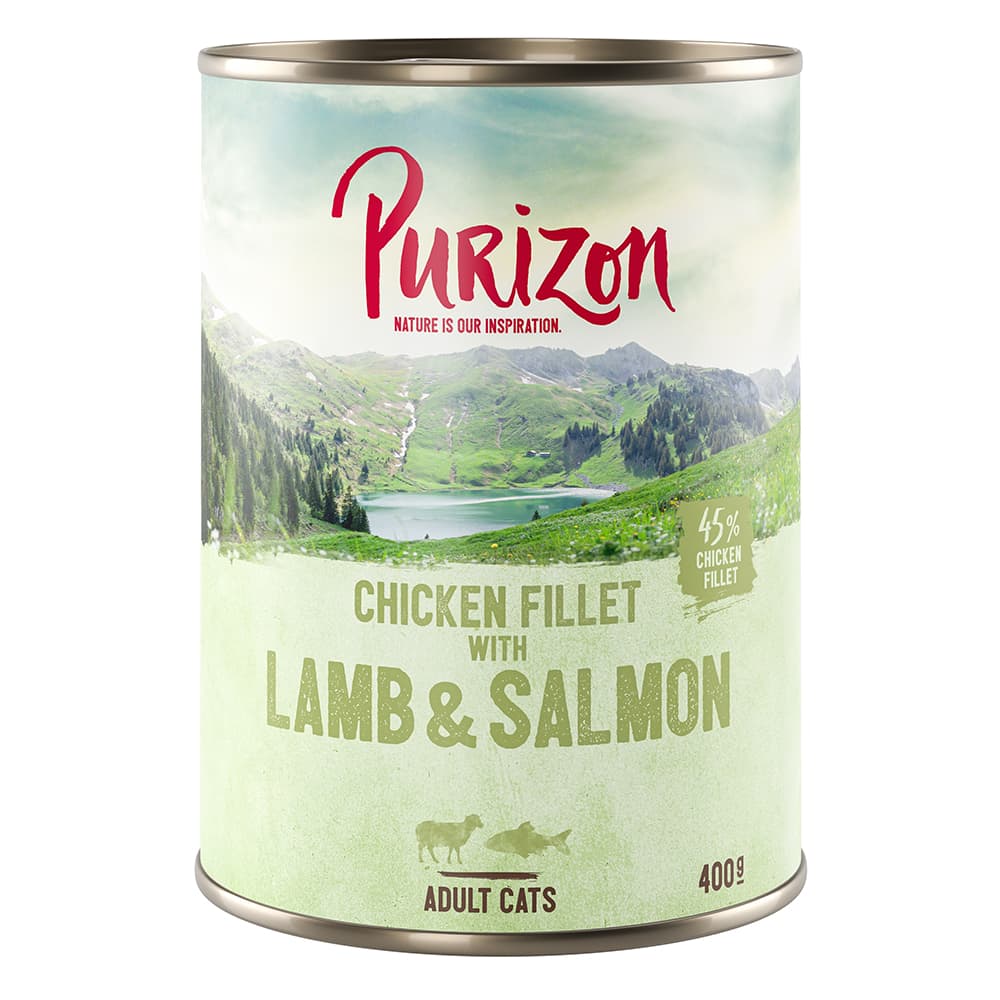 Purizon Adult 6 x 400g - Chicken Fillet with Lamb & Salmon