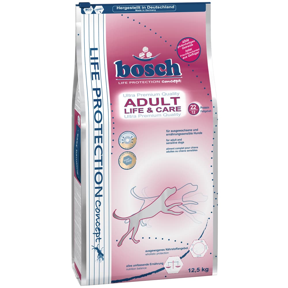 bosch Adult Life & Care Dry Dog Food - 12.5kg