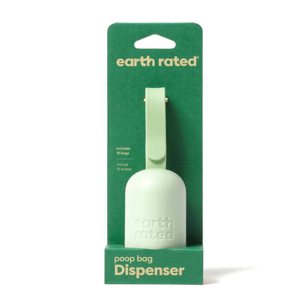 Earth Rated Poo Bag Dispenser - Bag Dispenser - Incl. 1 Roll
