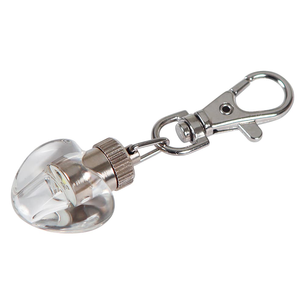 Kerbl Pet Maxi Safe Heart Flashing Pendant - Transparent