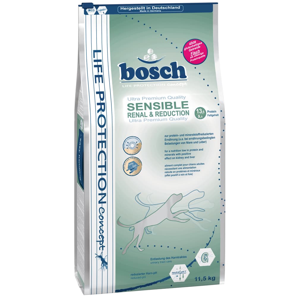 bosch Sensible Renal & Reduction Dry Dog Food - 11.5kg