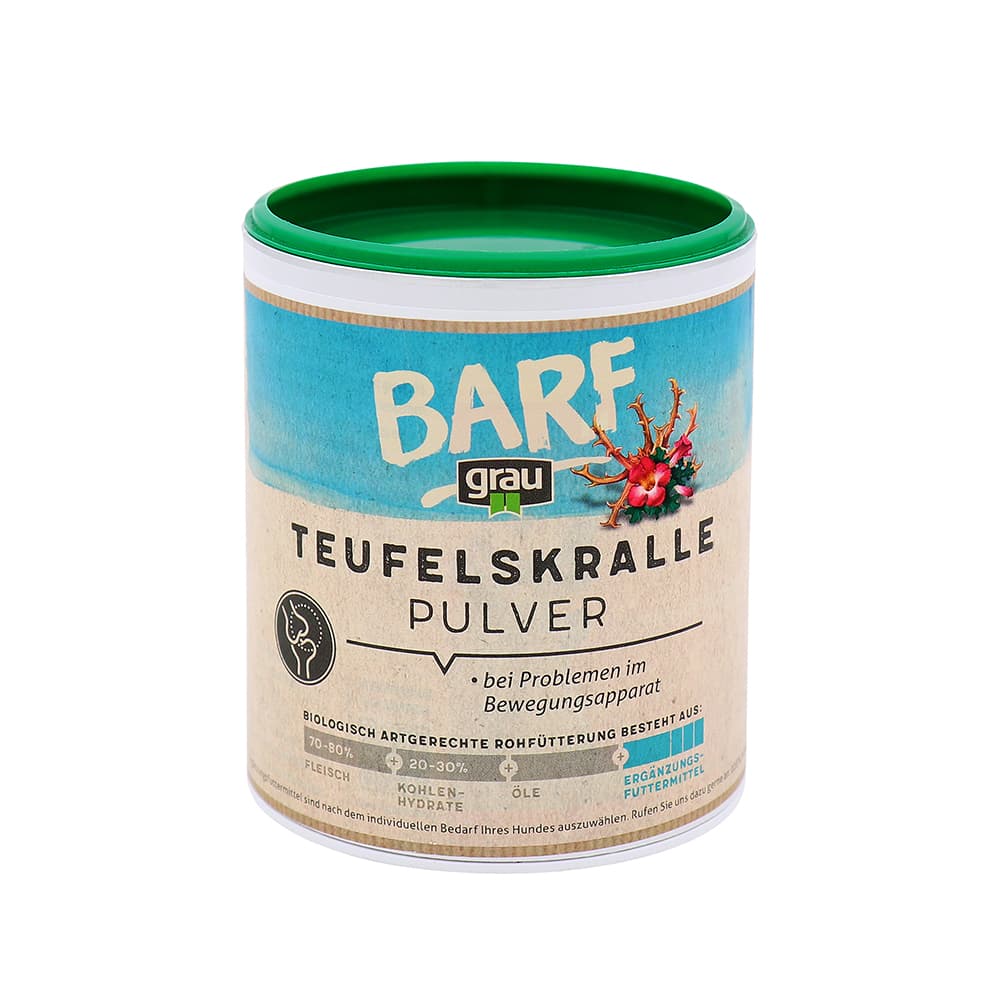 GRAU BARF Devil’s Claw - dog supplements - 3 x 300g