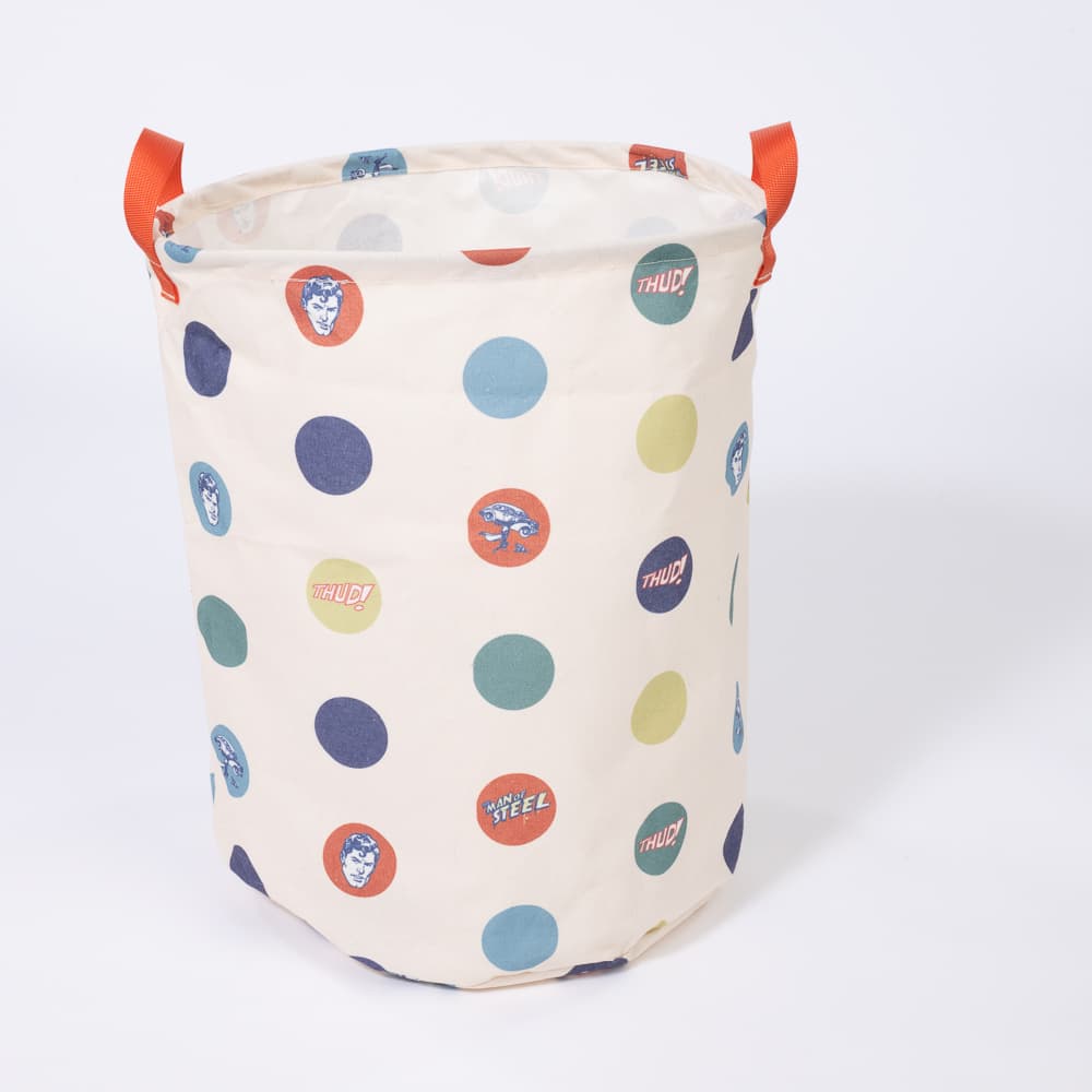 Superman Storage Basket for Toys - 35 x 44cm (W x H)