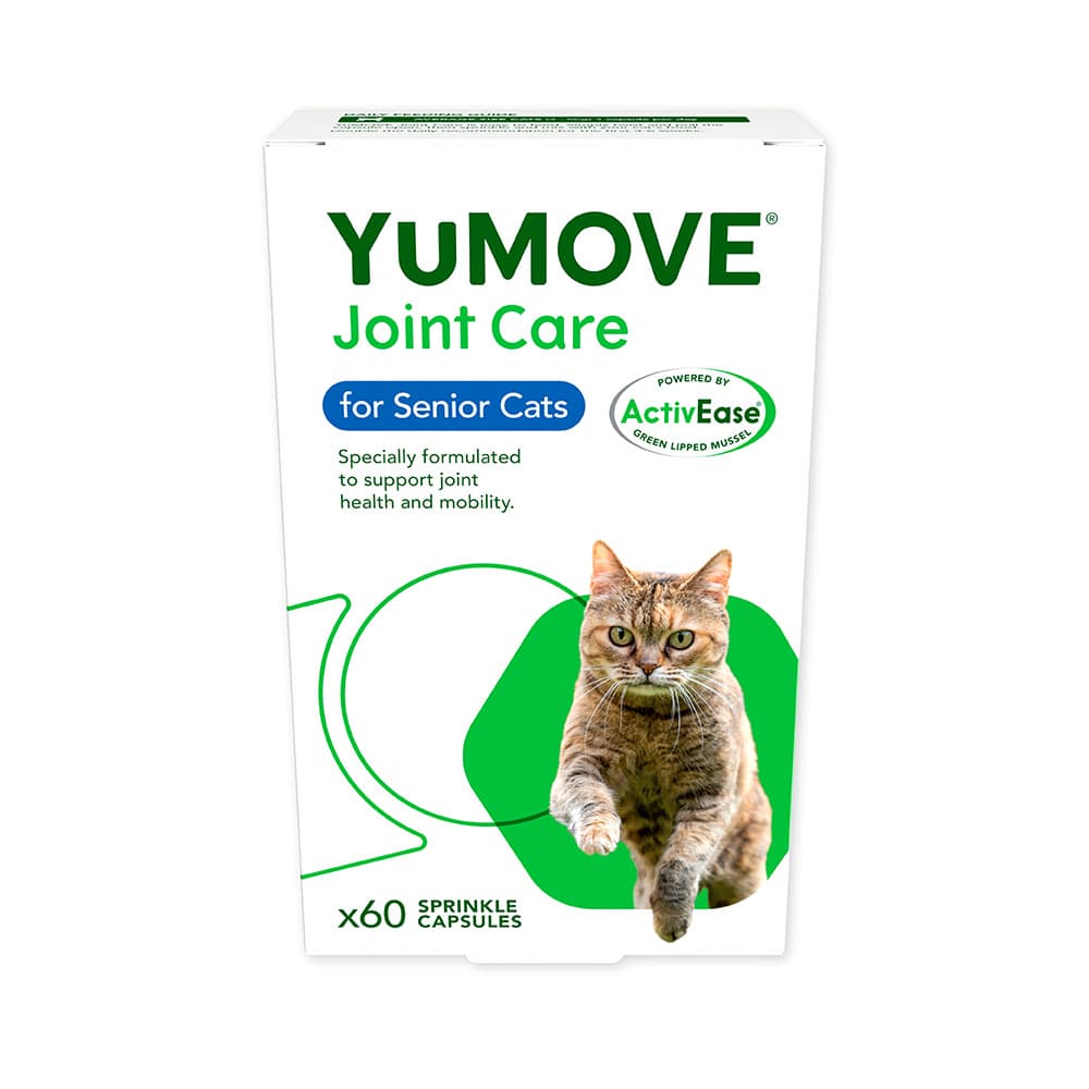 YuMOVE Joint Care for Senior Cats - cat supplements - 60 Capsules