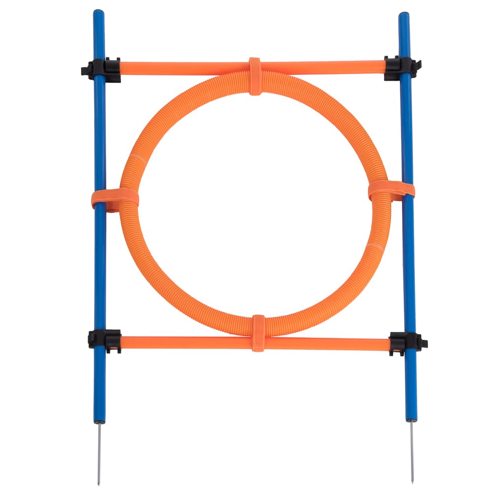 Agility Fun & Sport Jumping Hoop - complete set: jumping hoop, diameter 55 cm