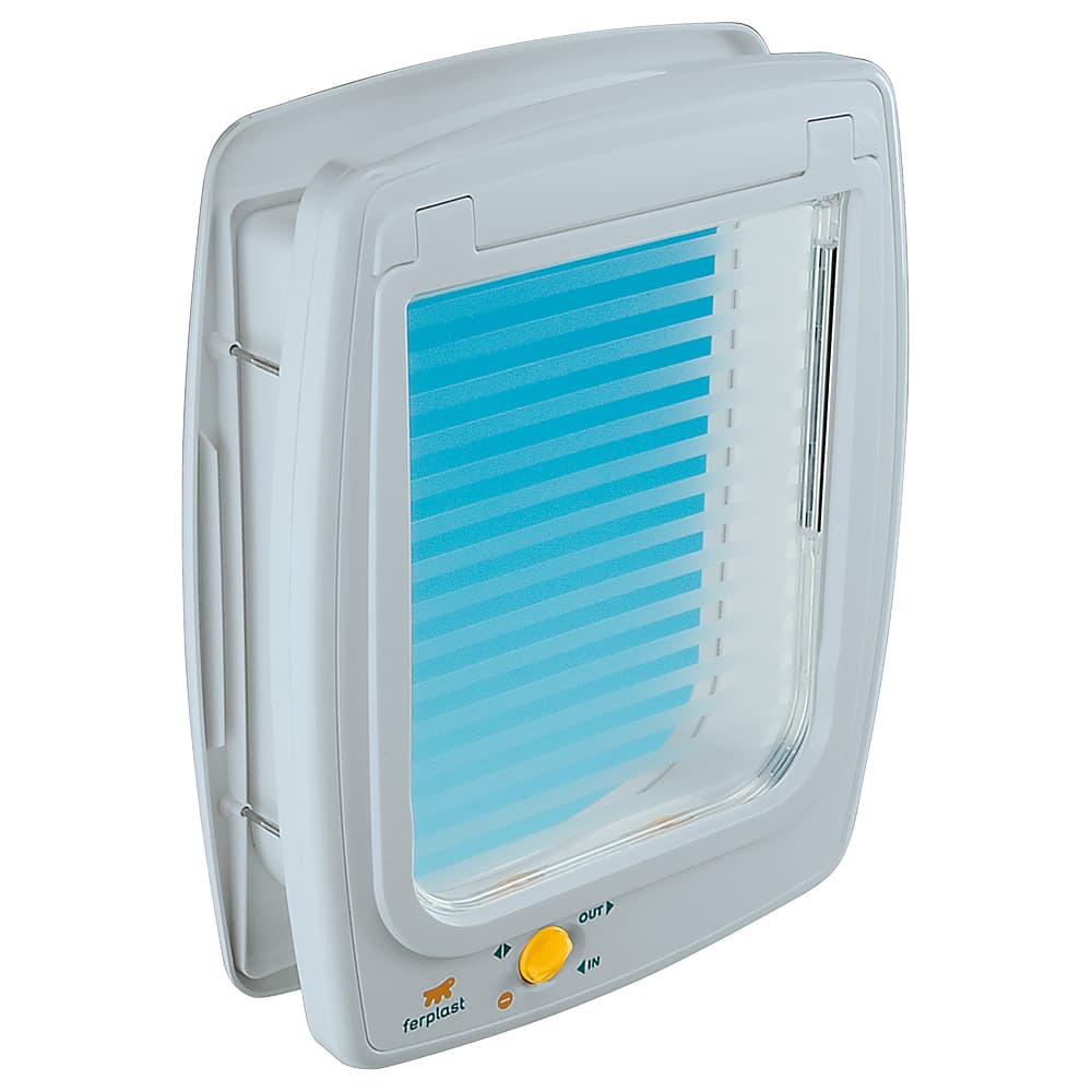 Ferplast Swing 11 Cat Flap - 4 Way Lock - White