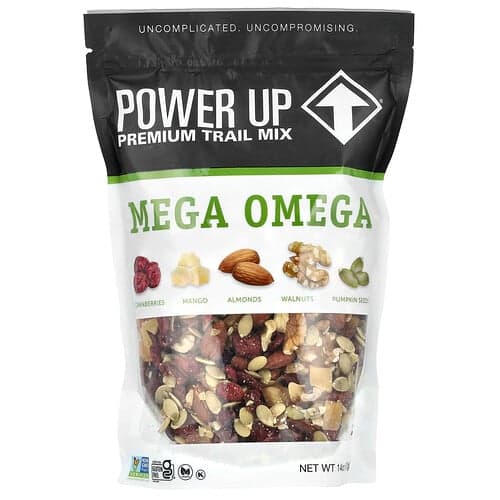 Power Up, Premium Trail Mix, Mega Omega , 14 oz (397 g)