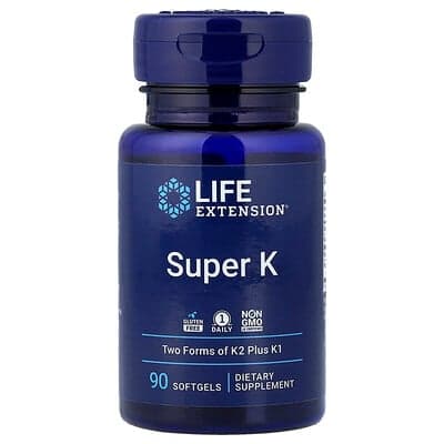 Life Extension, Super K, 90 Softgels