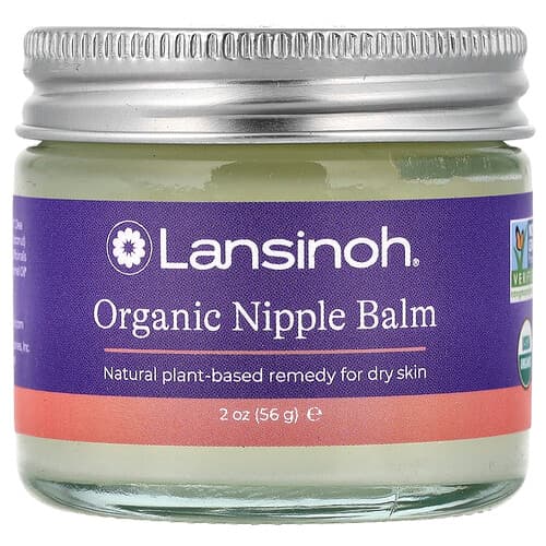 Lansinoh, Organic Nipple Balm, 2 oz (56 g)