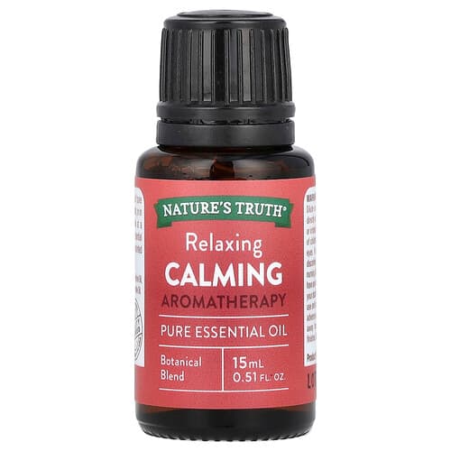 Nature's Truth, Pure Essential Oil, Relaxing Calming, 0.51 fl oz (15 ml)