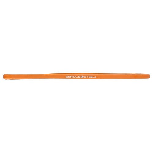 Serious Steel Fitness, 41 Inch Resistance Band, #0 Orange, 1 count