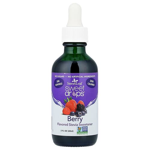 SweetLeaf Stevia, Sweet Drops, Berry, 2 fl oz (60 ml)