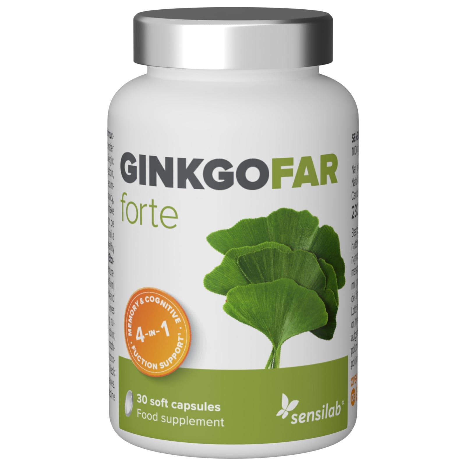 GinkgoFAR forte – Natural support for memory and concentration