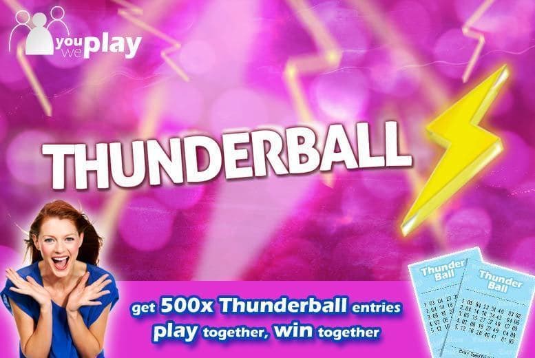 500 Thunderball Lines With You Play We Play Syndicate | Wowcher