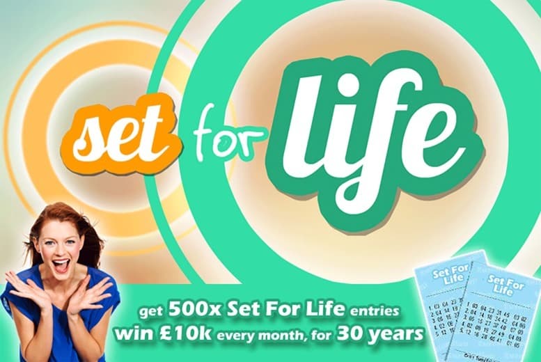 500 Set For Life Lotto Lines With You Play We Play | Wowcher