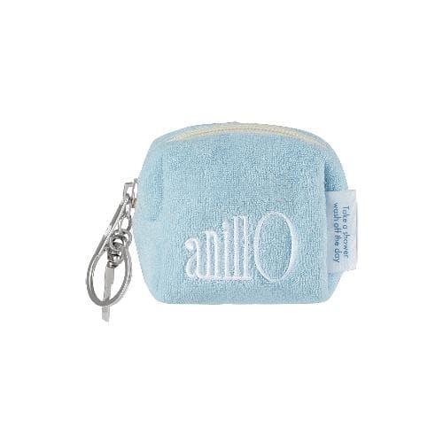 anillO - Terry Pouch Keyring - 1pc - Blue