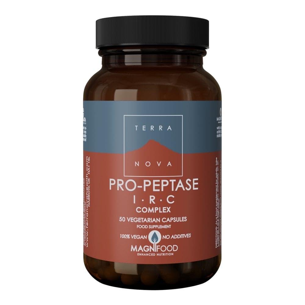 TERRANOVA Pro-Peptase IRC Complex - 50 Vegicaps