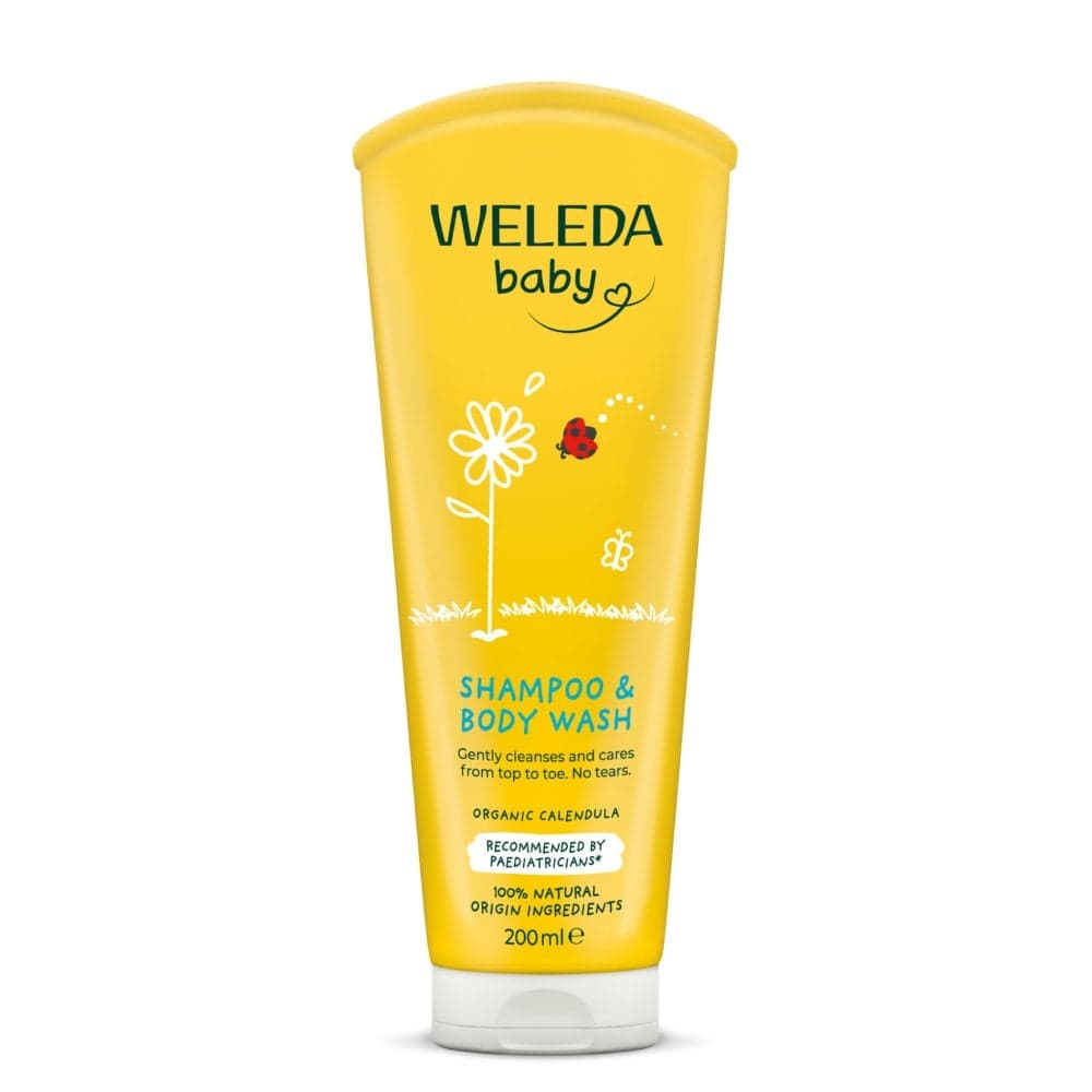 Weleda Baby Calendula Shampoo & Body Wash - 200ml
