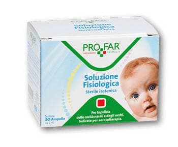 Soluzione fisiol5ml 20pz profa
