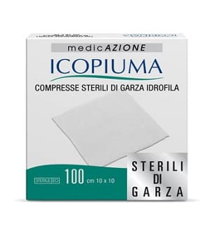 Garza icopiuma 10x10cm 100pz