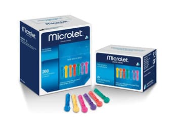 Ascensia microlet lancets 25 lancette pungidito
