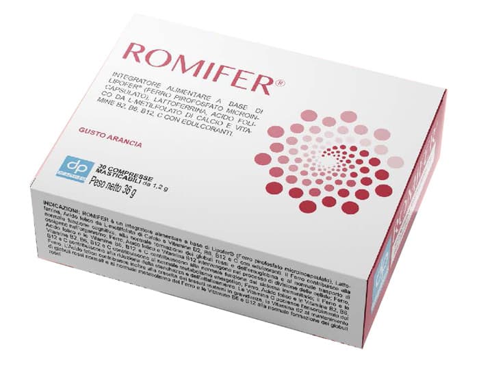 Romifer 30 compresse mastic
