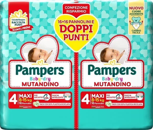 Pampers bd mut duo dwct max32p