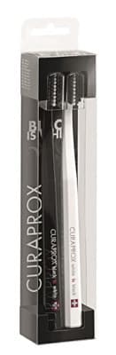 Curaprox white is black toothb