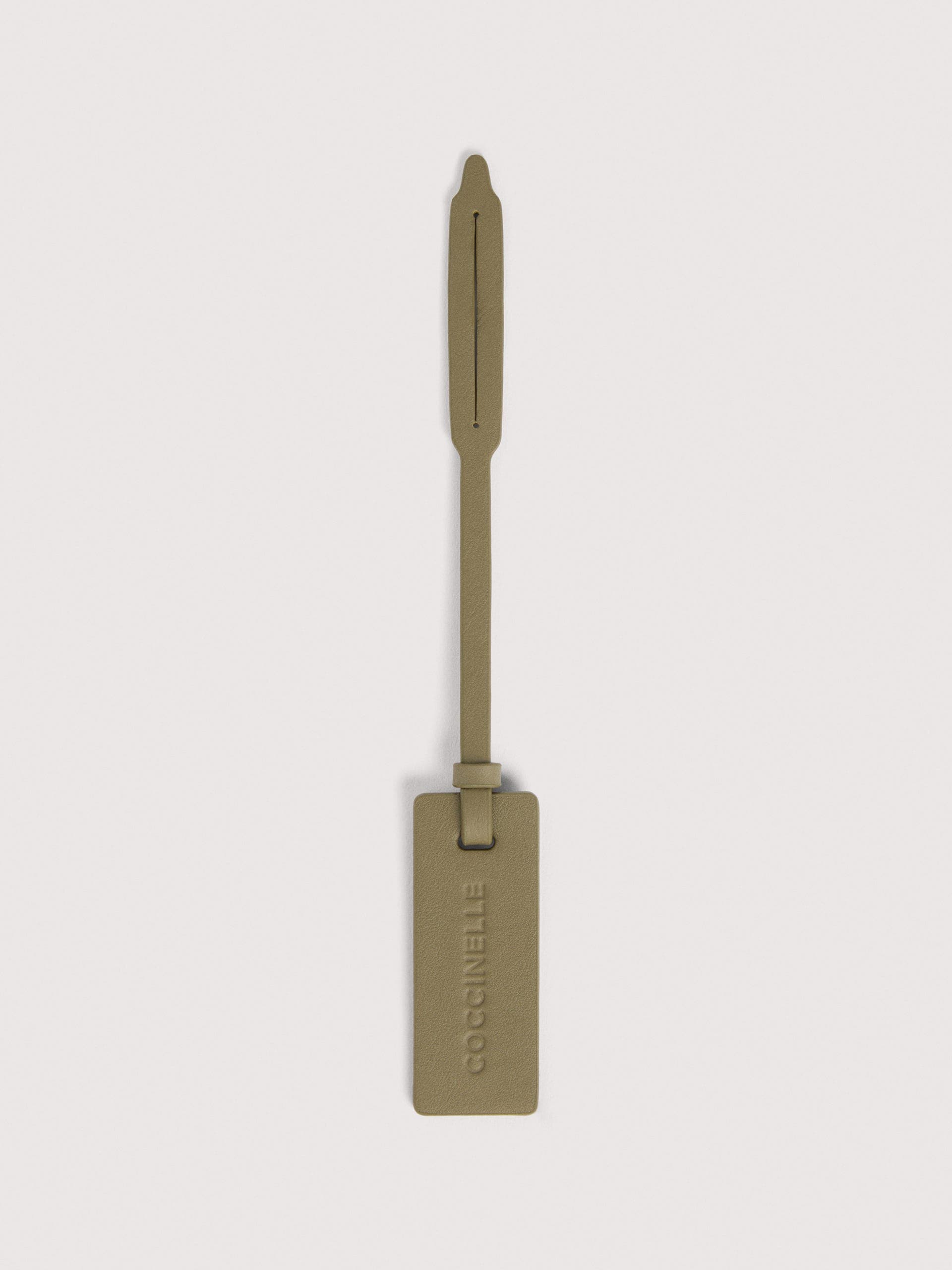 Coccinelle Smooth Leather Tag Targhetta personalizzabile