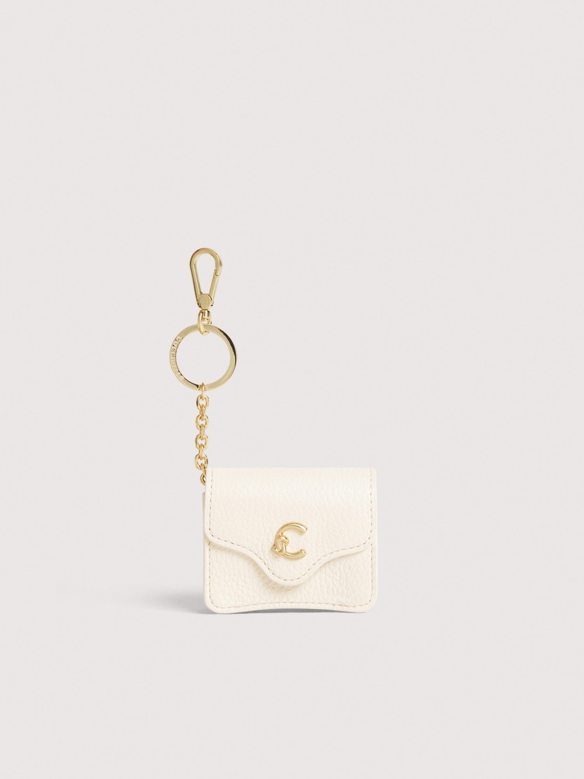 Coccinelle Grained Leather AirPods Case Coccinelle C-Me