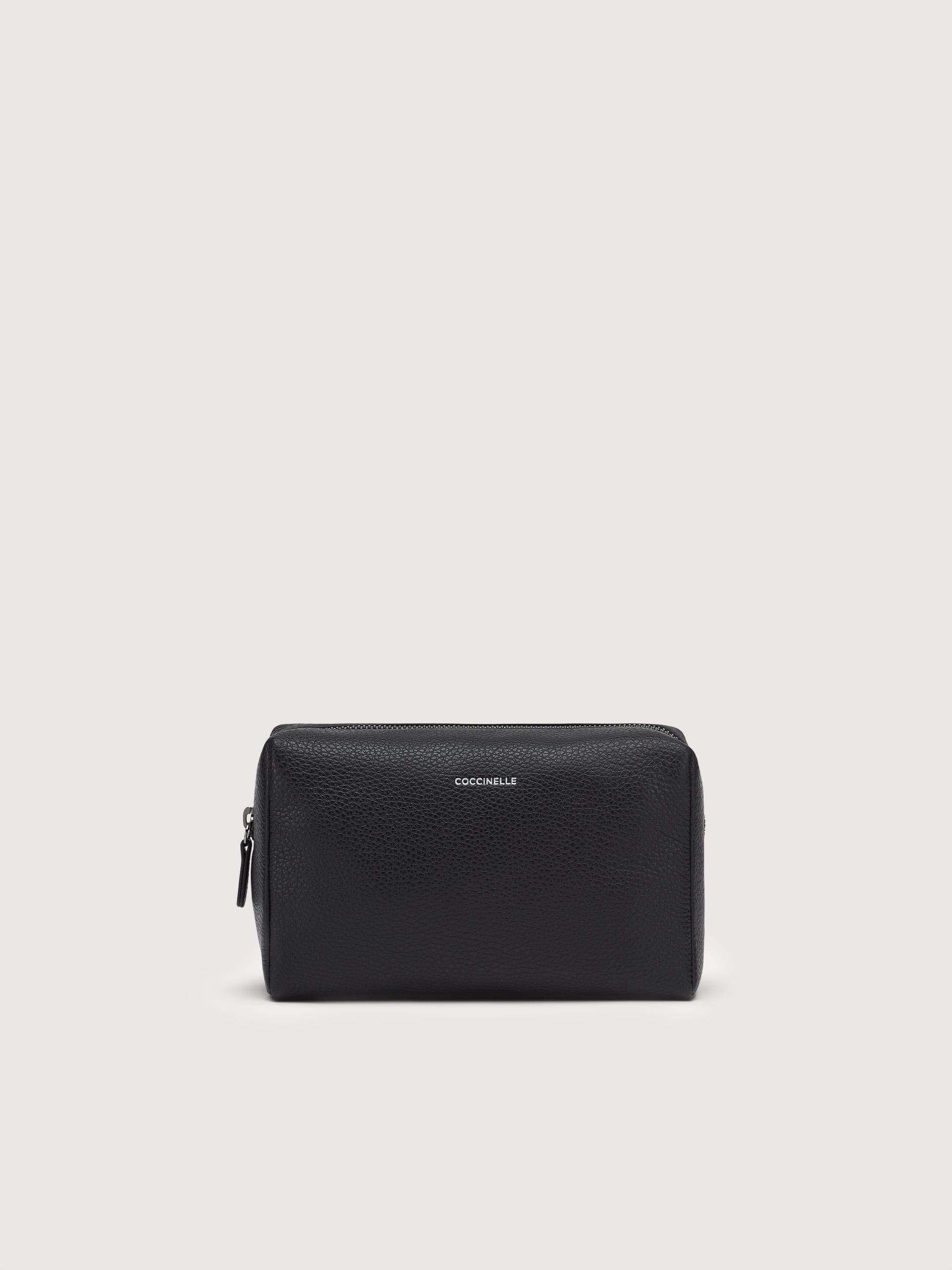 Coccinelle Grained Leather Beauty Case Smart to go Medium