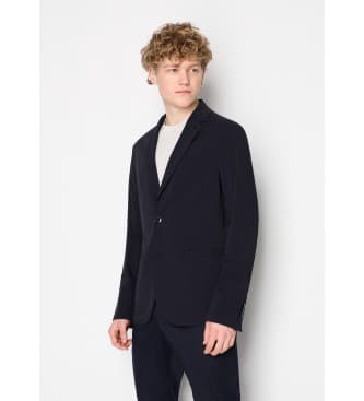 A|X Armani Exchange for man. 8NZG49ZNYZZ1583 Classic navy blazer (42), Casual, Polyamide