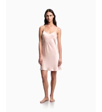 Emporio Armani for woman. EW000438_AF19036 Bridal pink dress (L), Homewear, Viscose, Sleeveless / Straps