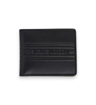 Pepe Jeans for man. PM070386 Wolf wallet black (OSFA), Casual, Leather