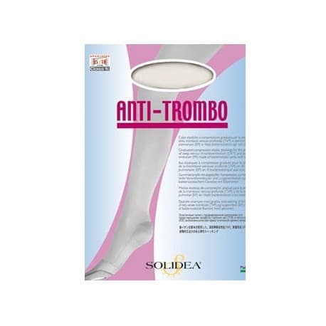 Solidea - Solidea Calza Antitrombo Bianco Taglia S