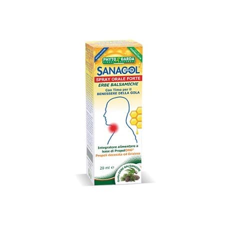 Phyto Garda - Sanagol Spray Forte Spray per benessere vie respiratorie 20 ml