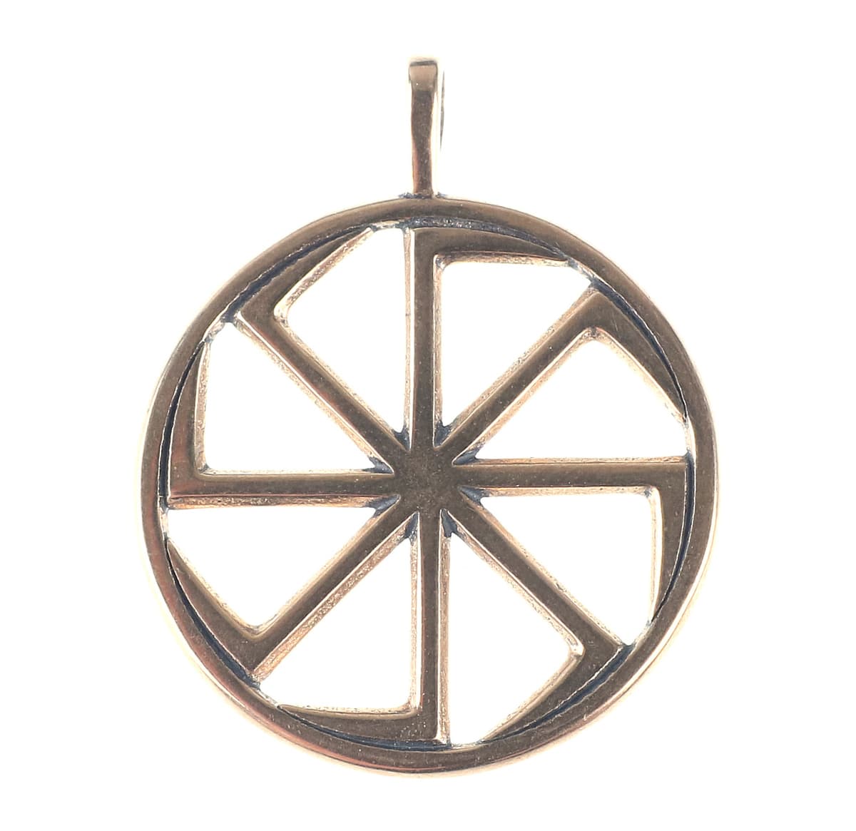 pendant SPINNING WHEEL - bronze