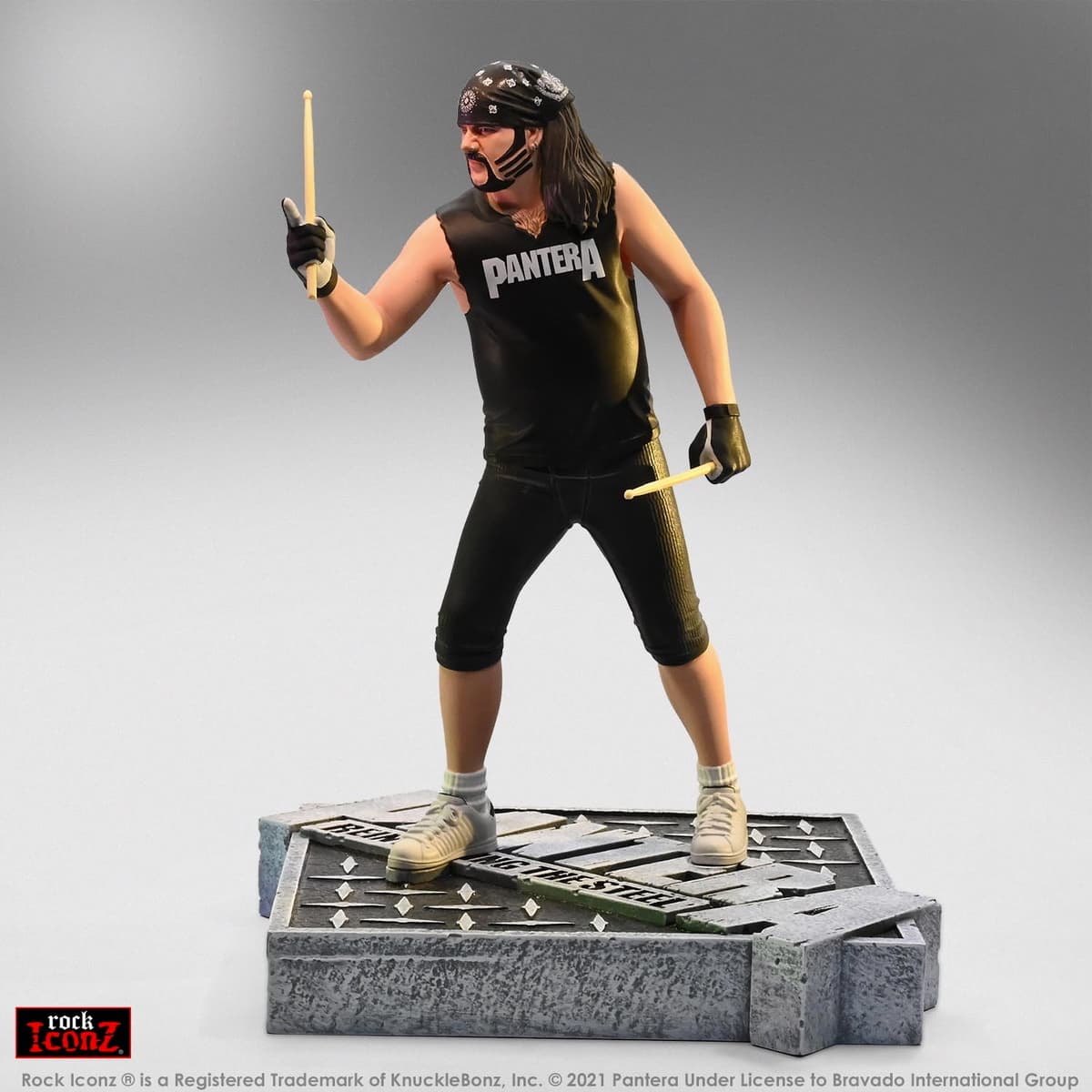 Pantera figurine - Vinnie Paul - Rock Iconz - Reinventing the Steel - KNUCKLEBONZ