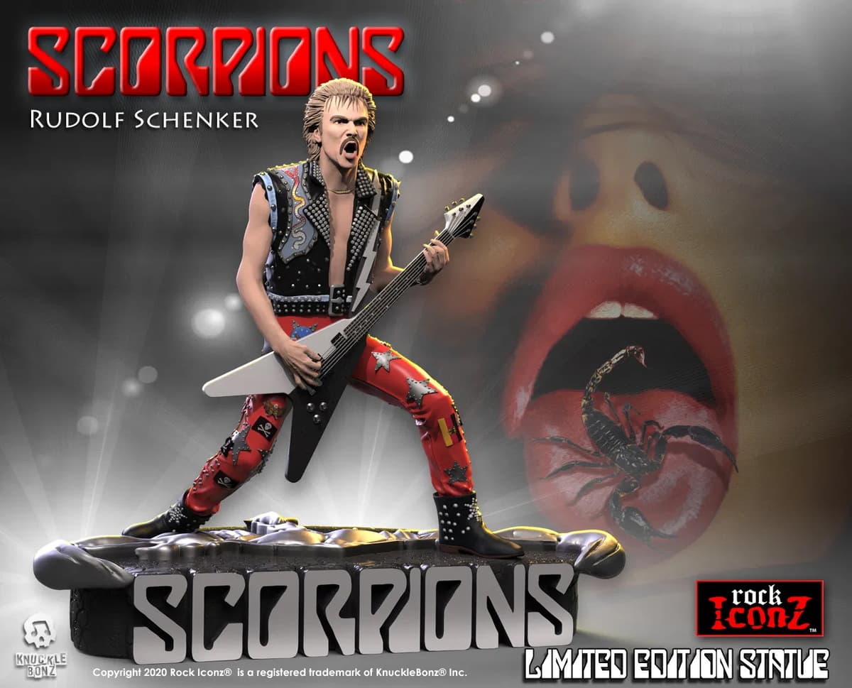 Scorpions figurine - Rudolf Schenker - KNUCKLEBONZ
