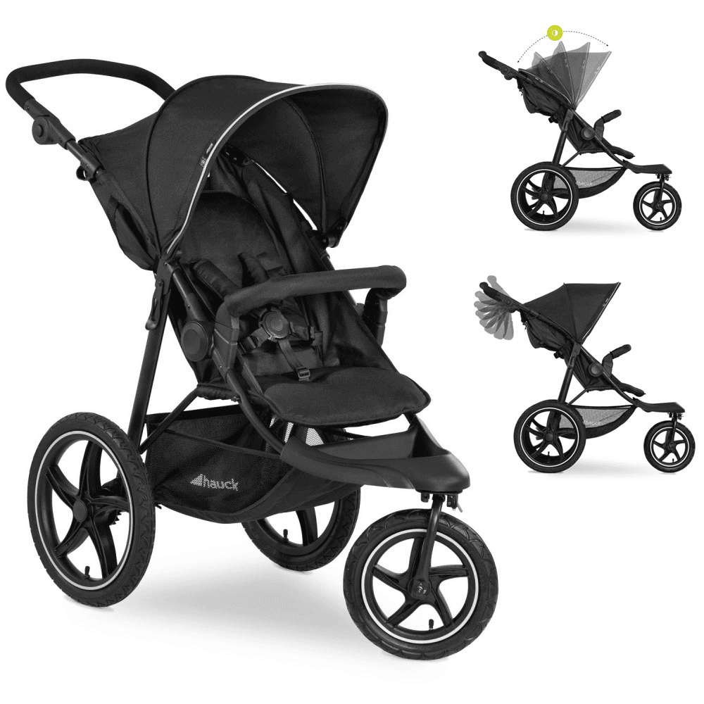 Hauck Runner 2 All Terrain Pushchair - Black